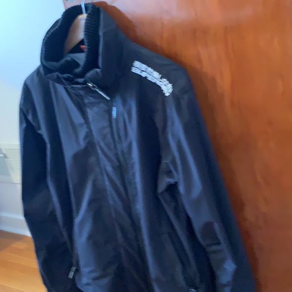 Men’s Black SuperDry Windcheater - Picture 2 of 5